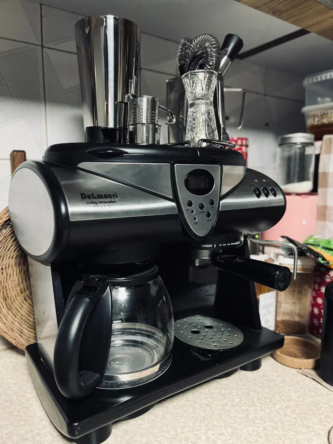 قهوه ساز دلمونتی|سماور، چایساز، قهوهساز|تهران, گلستان (شهرک راه آهن)|دیوار