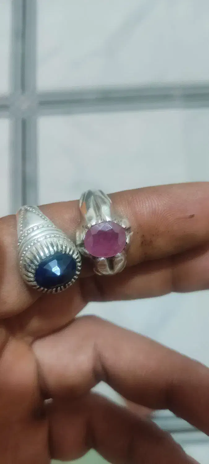 انگشتر یاقوت نقره|جواهرات|زابل, |دیوار