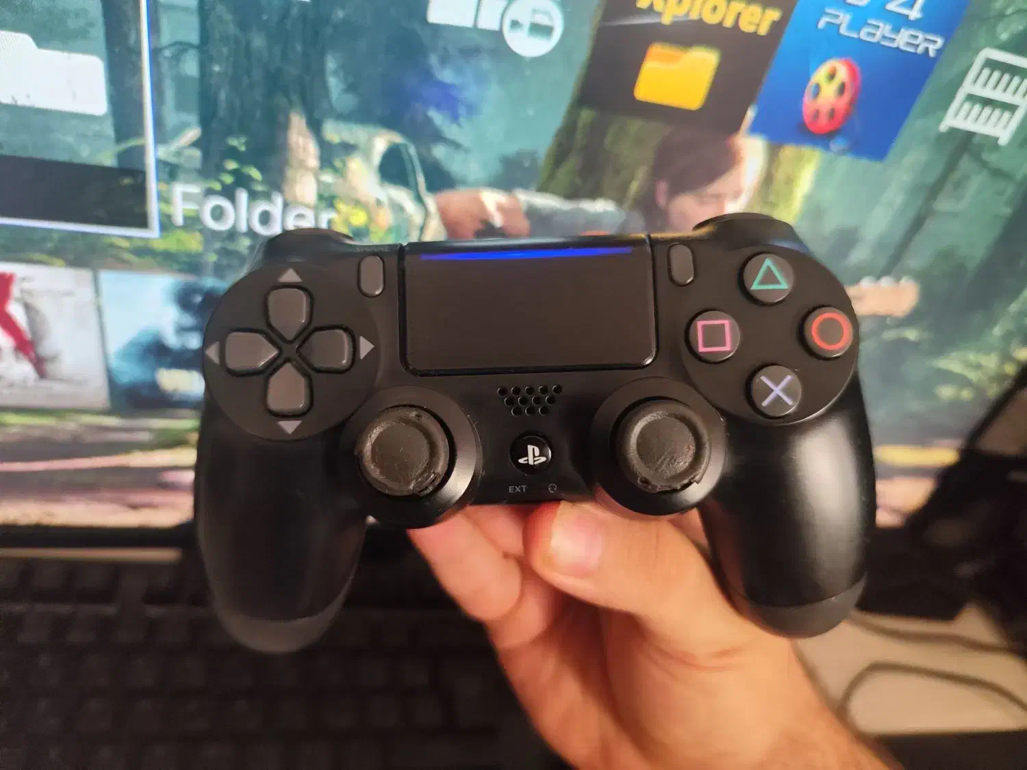 دسته ps4|کنسول، بازی ویدئویی و آنلاین|قم, لسانی|دیوار