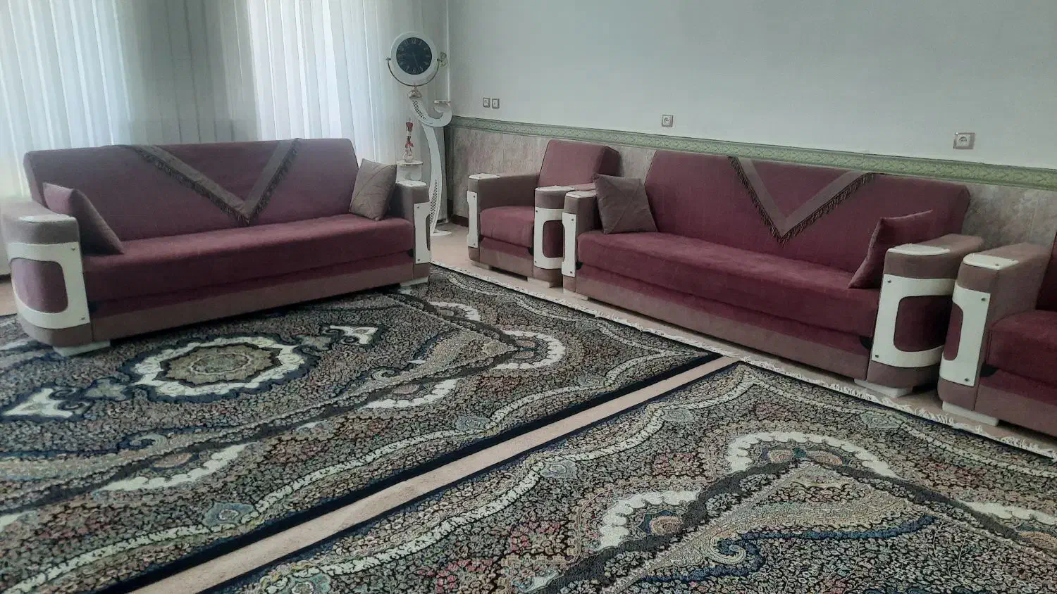 مبل ۸نفره|مبلمان خانگی و میز عسلی|شباب, |دیوار