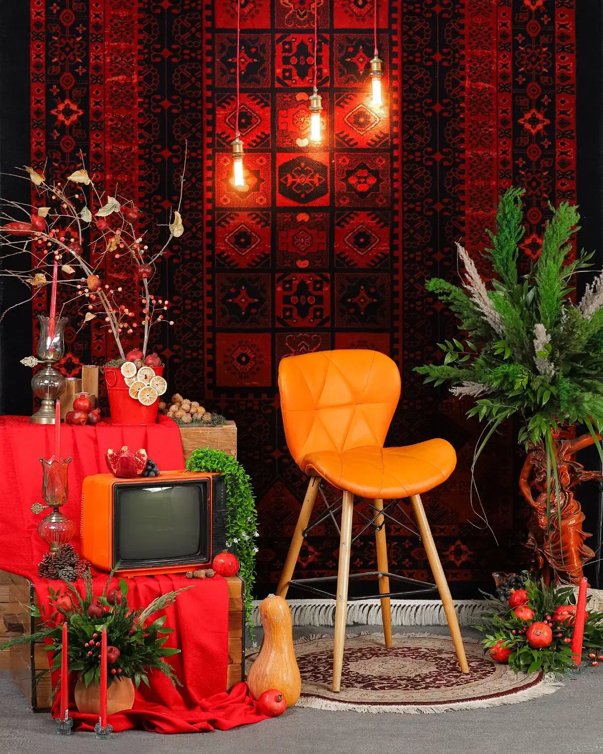 دکور یلدای ۱۴۰۴ آتلیه زر|خدمات پذیرایی، مراسم|زرند, |دیوار