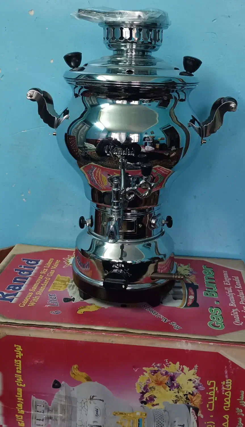 سماور 6 لیتری|سماور، چایساز، قهوهساز|مرند, |دیوار