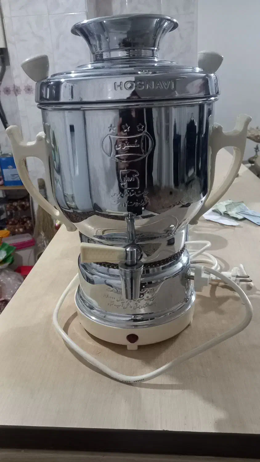 سماور برقی نونو با کیفیت|سماور، چای‌ساز، قهوه‌ساز|خوی, |دیوار