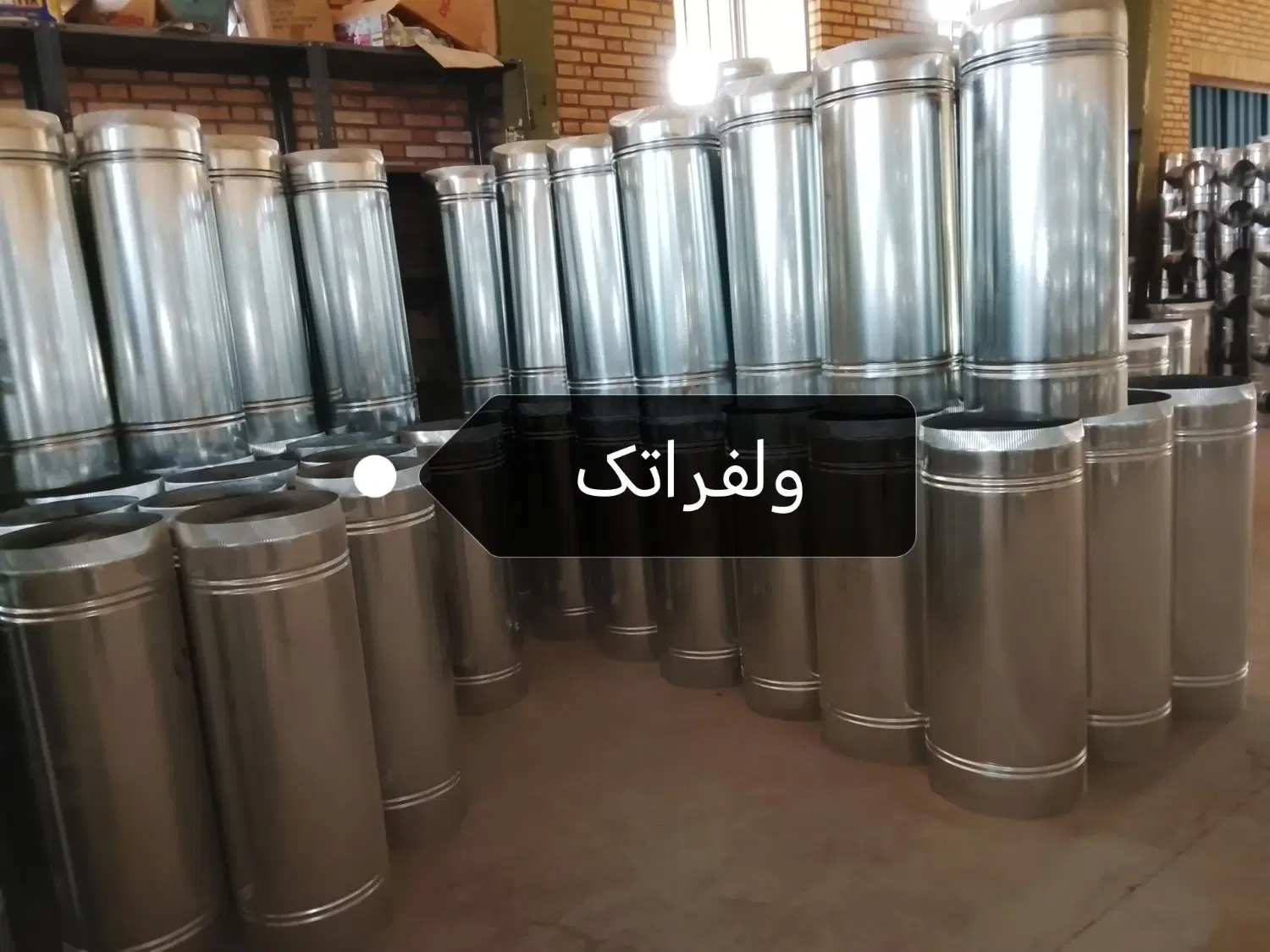 لوله بخاری و کانال گرد گالوانیزه درزجوش|عمدهفروشی|تهران, استخر|دیوار