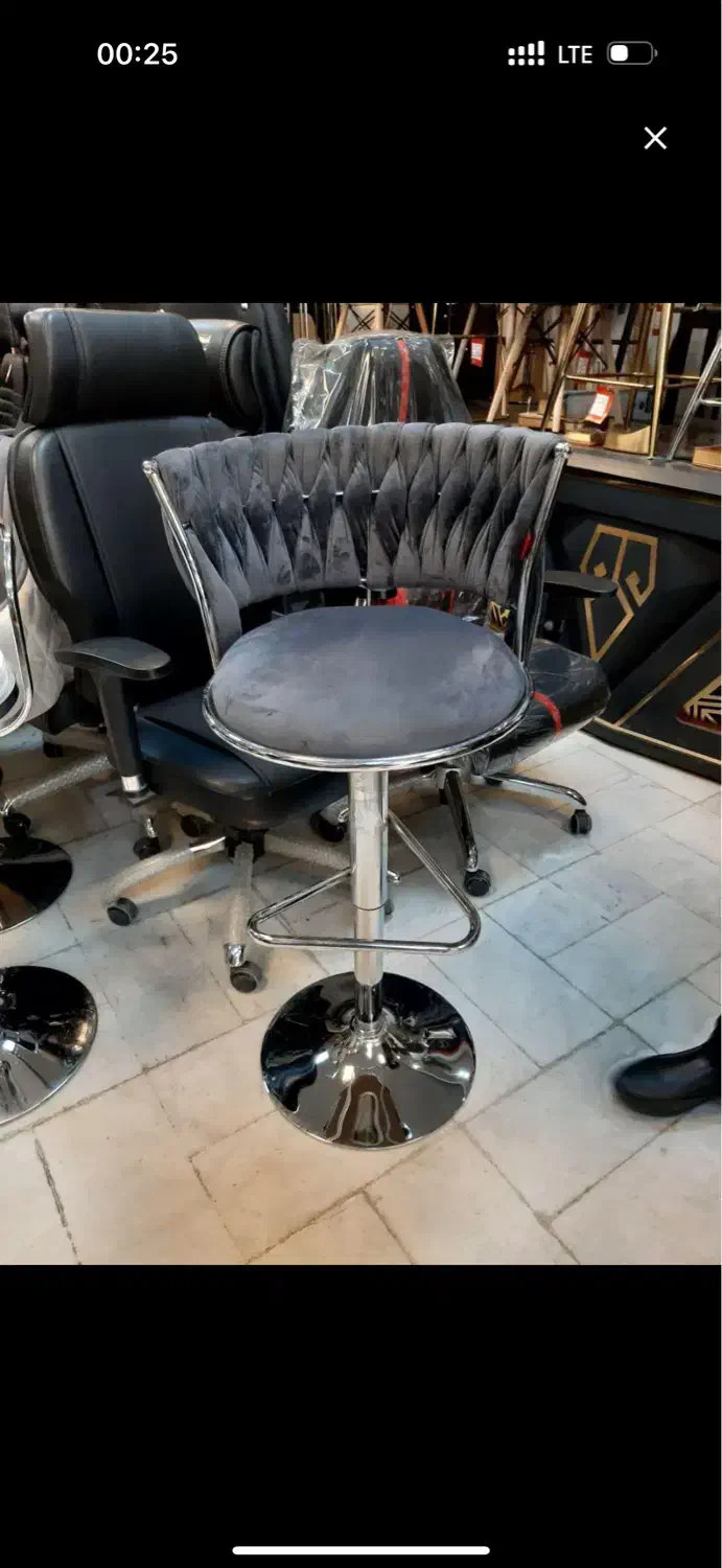 صندلی اپن چوب چرمی برای منزل و رستورانی کافه نیمکت|صندلی و نیمکت|مشهد, عامل|دیوار