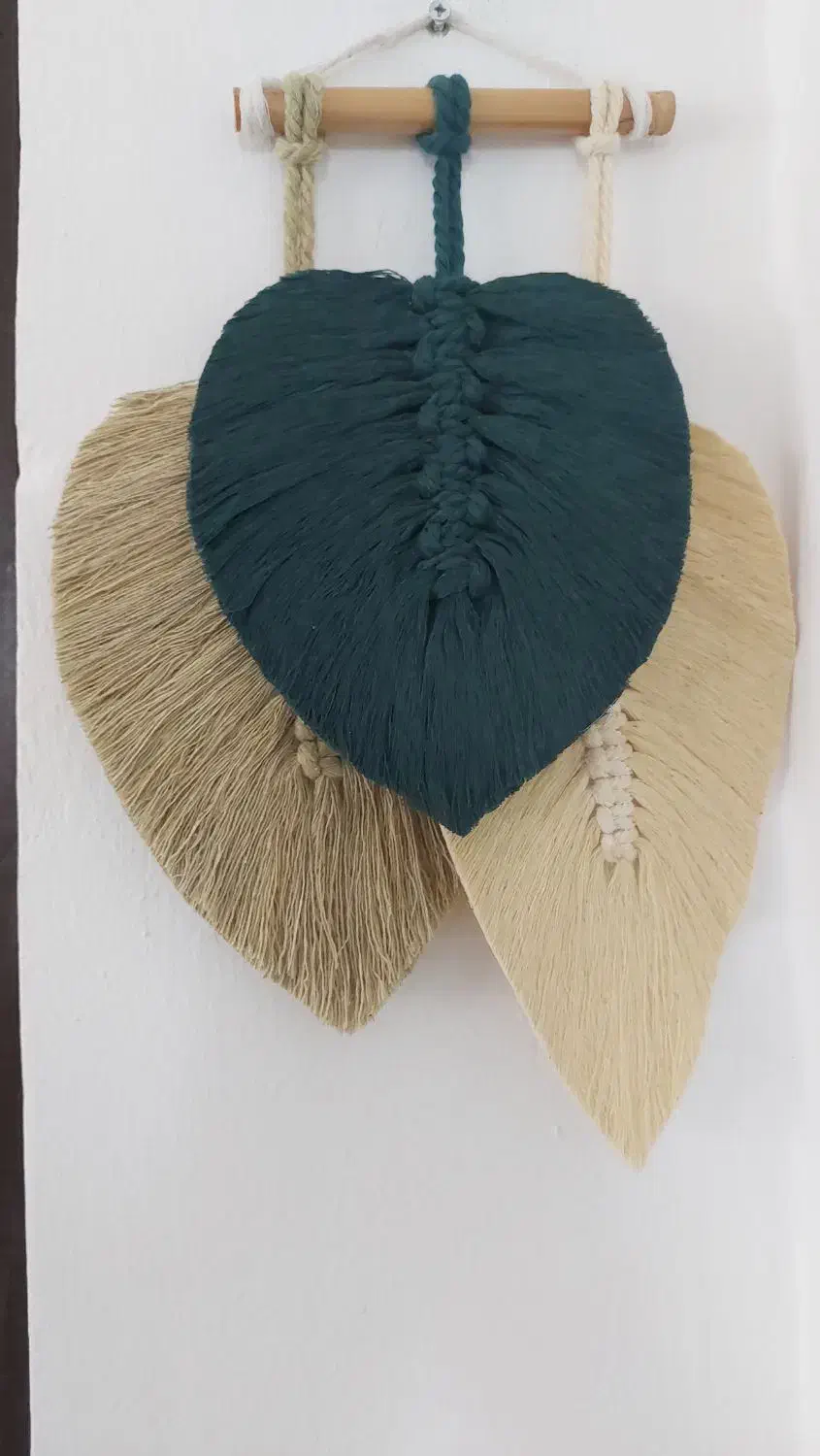 دیوارکوب مکرومه|صنایع دستی و سایر لوازم تزئینی|نوشهر, |دیوار