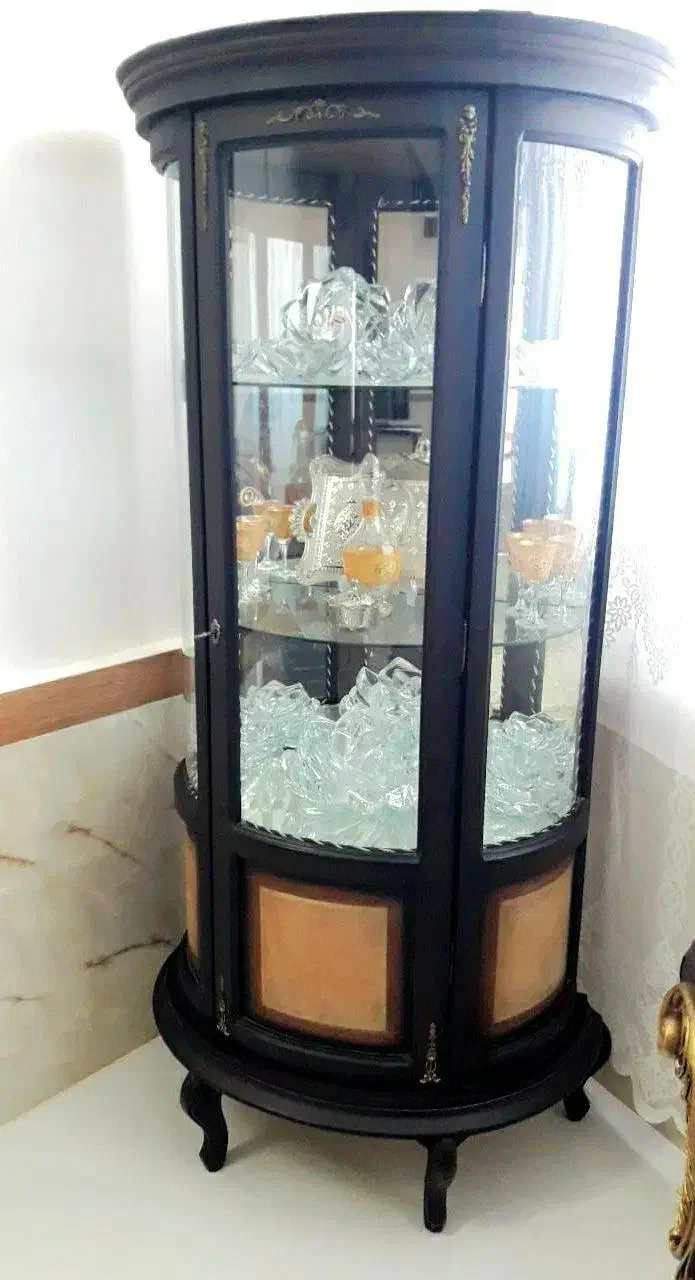 بوفه چوبی|بوفه، ویترین، کنسول|اسفراین, |دیوار