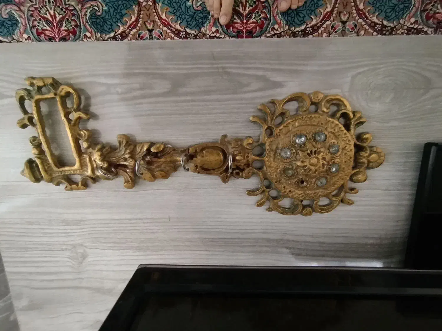 جاکلیدی برنجی وسه تا پروانه برنجی|صنایع دستی و سایر لوازم تزئینی|سبزوار, شرق کال جنوبی (شمس آبادی)|دیوار