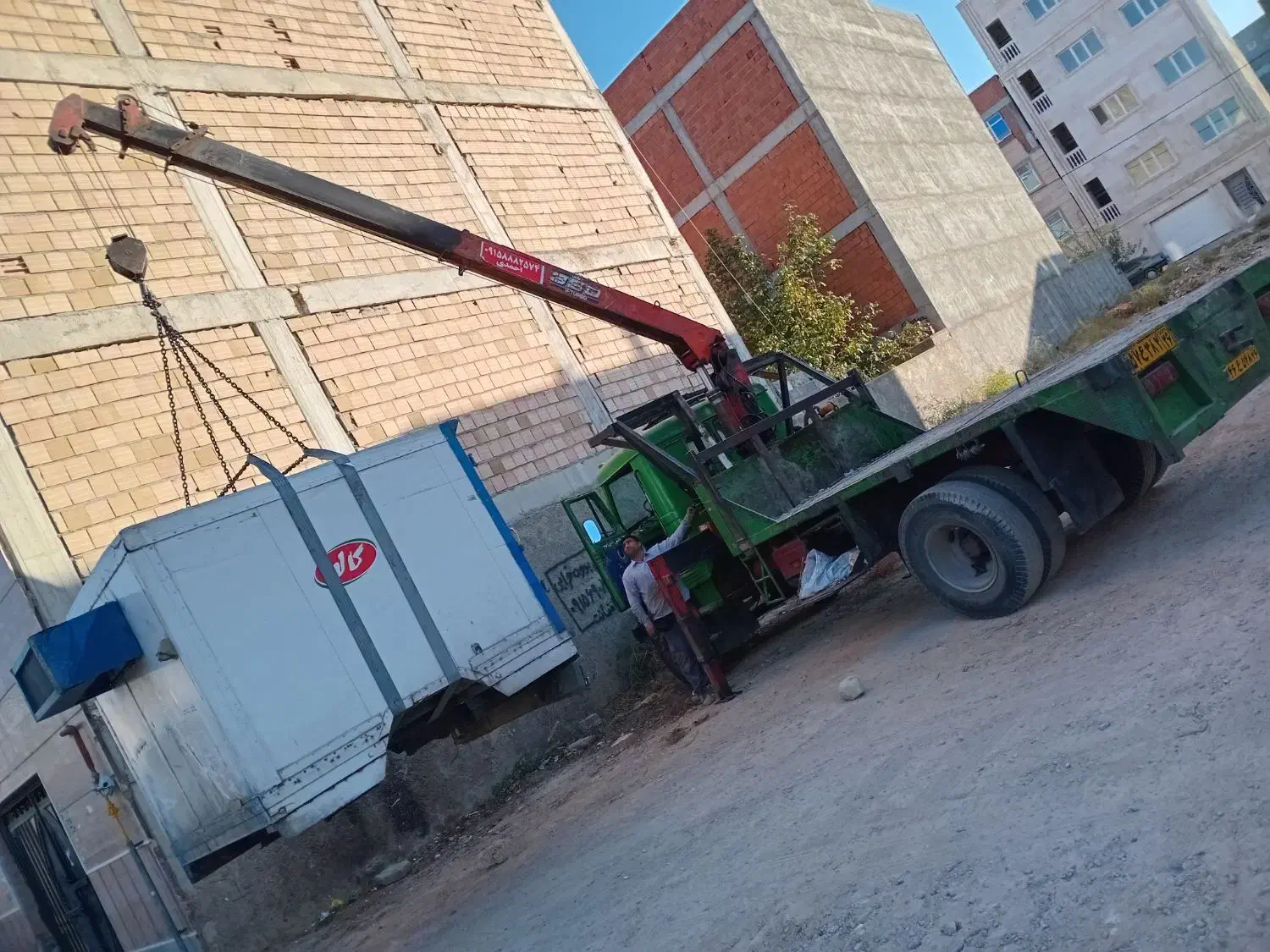 جرثقیل کفی ۹۱۱|خدمات حمل و نقل|بجنورد, |دیوار