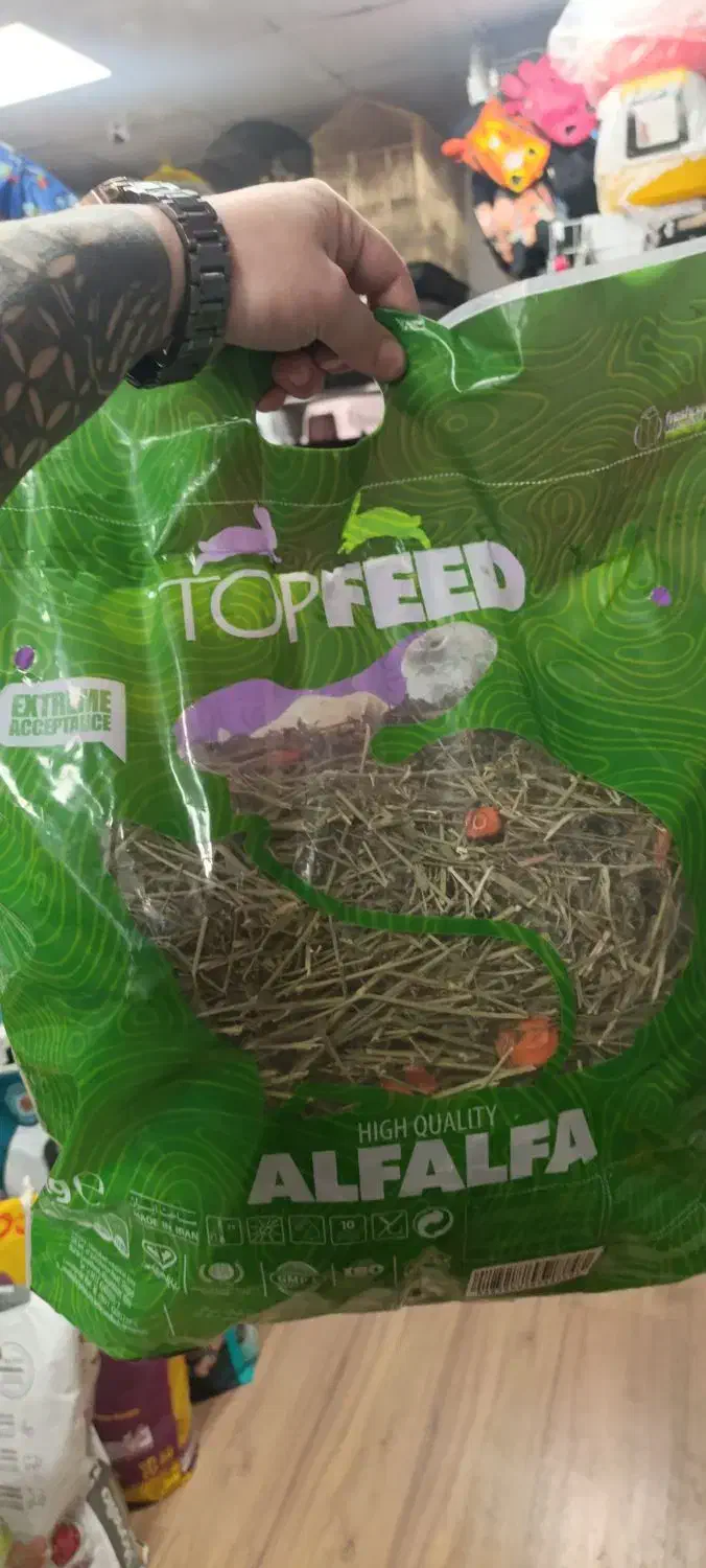 یونجه،یونجه هویج،بستر خرگوش،پلت|لوازم جانبی حیوانات|مشهد, رستگار|دیوار