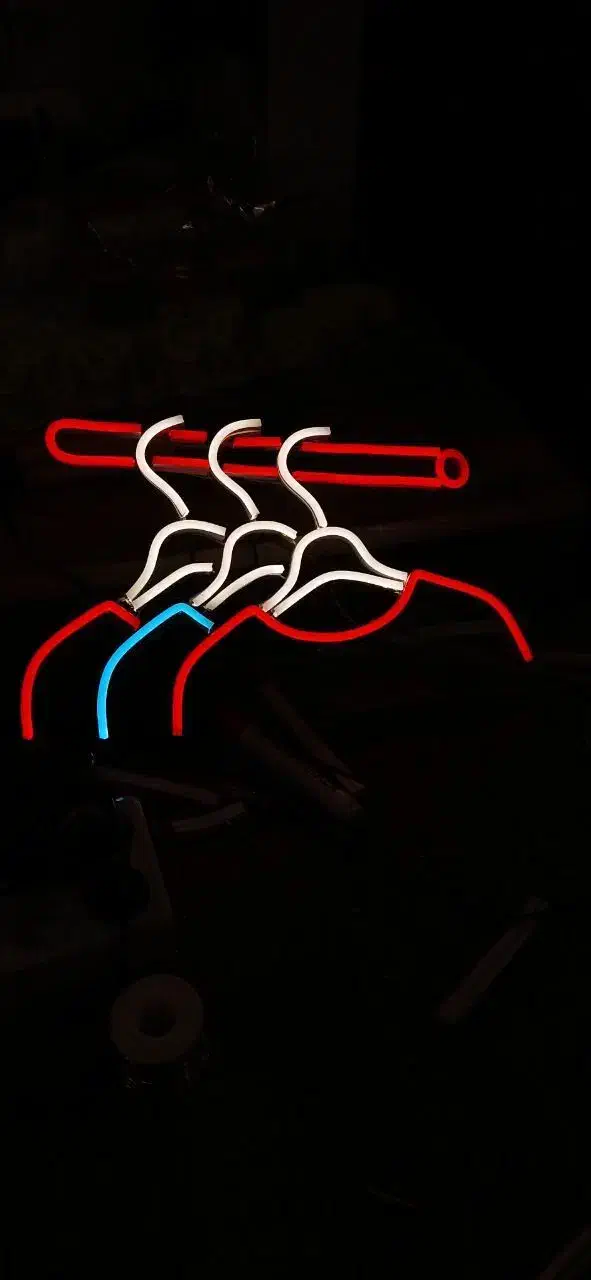 نئون ال ای دی ثابت شیشهledمغازه روان ثابت|تابلو، نقاشی، عکس|رشت, معلم|دیوار