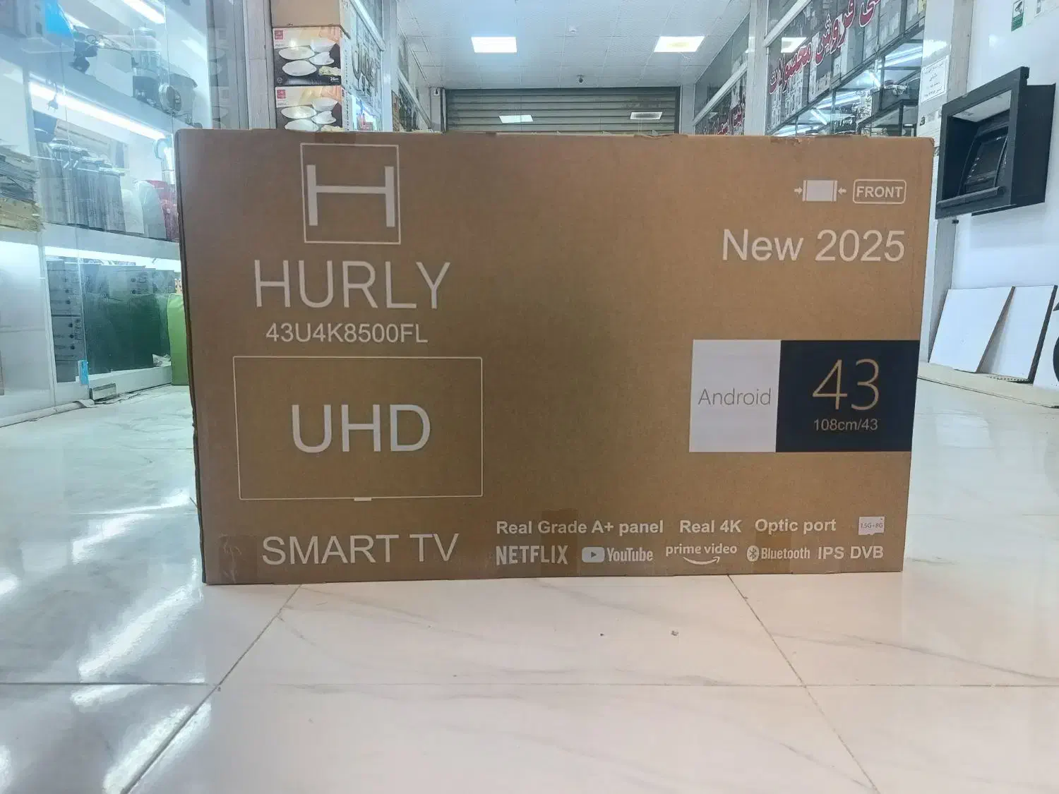 تلویزیون ۴۳ اسمارت 4k سرعت ۱۲۰ هرتز|تلویزیون و پروژکتور|سقز, |دیوار