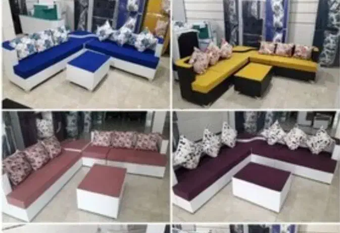 مبل راحتی ال با قیمت‌های مناسب از تولیدی|مبلمان خانگی و میز عسلی|تهران, شهرک شریفی|دیوار