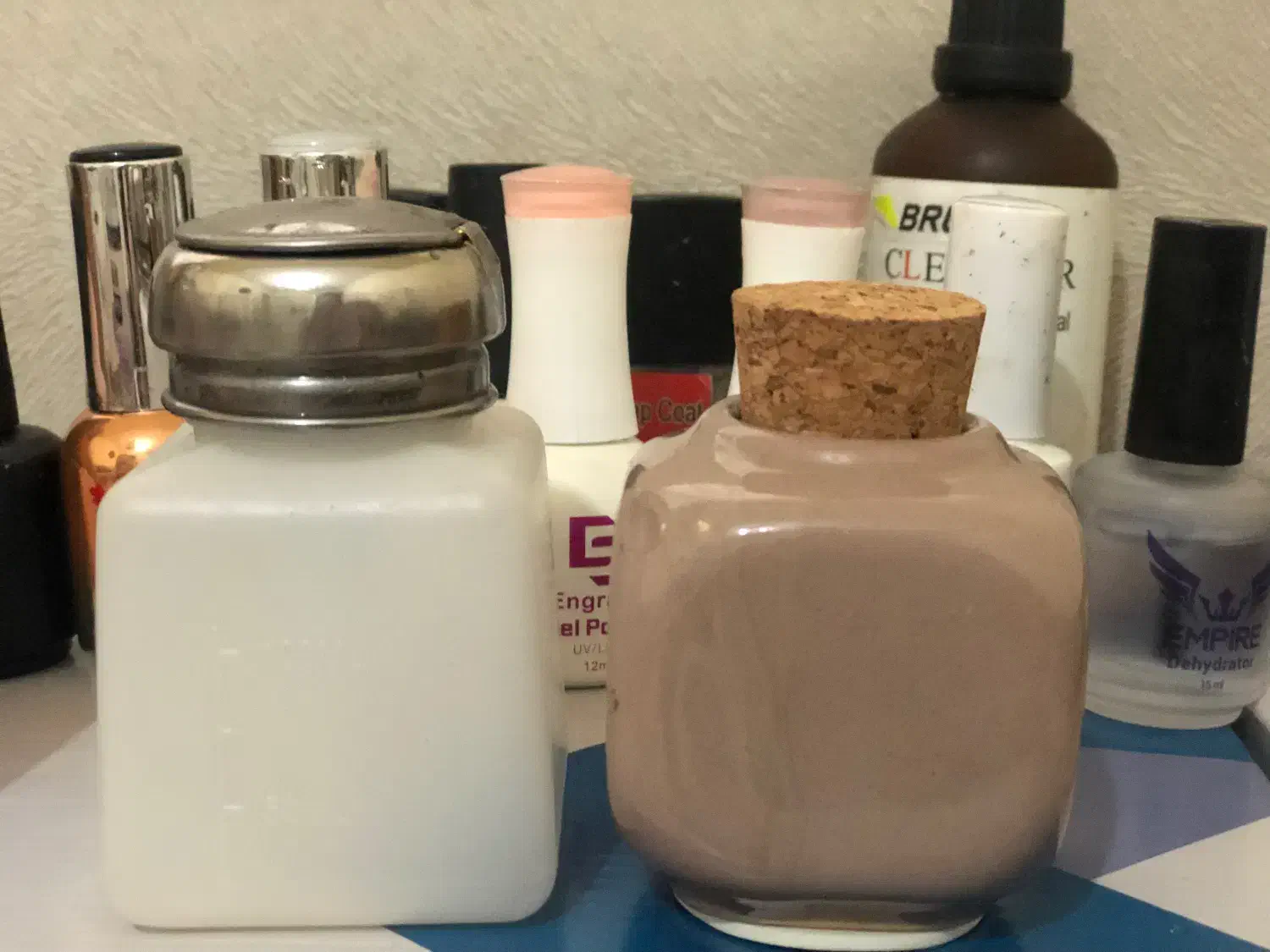 پک کامل وسایل ومواد کاشت ناخن نو،لاک ژل، پلی ژل..|آرایشی، بهداشتی، درمانی|پرند, فاز ۲|دیوار