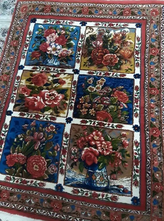 فروش قالیچه دستباف ۱/۱۵|فرش|اسالم, |دیوار