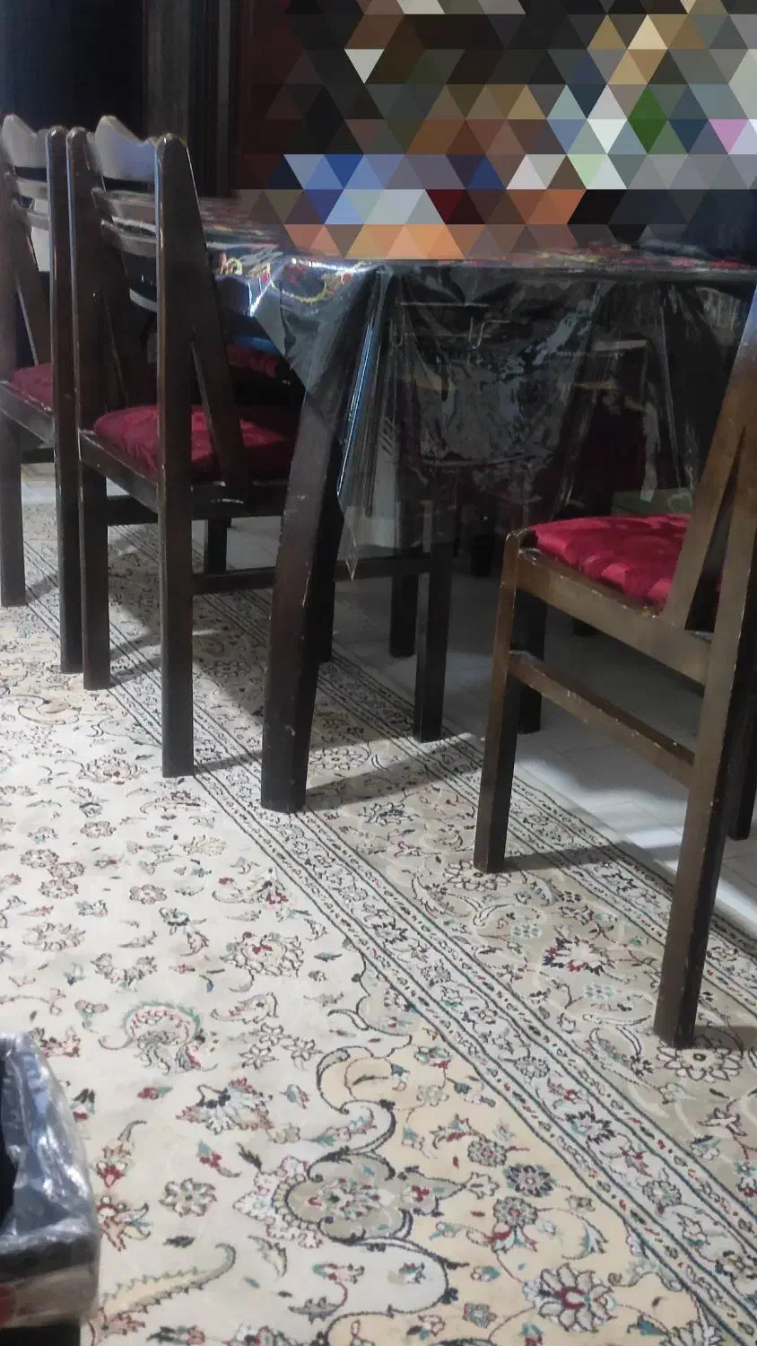 میزصندلی ناهارخوری 6نفره|میز و صندلی غذاخوری|گلبهار, شهر جدید گلبهار|دیوار