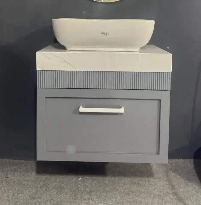 روشویی کابینتی سرامیکی طوسی۶۰×۴۰|مصالح و تجهیزات ساختمان|قزوین, |دیوار