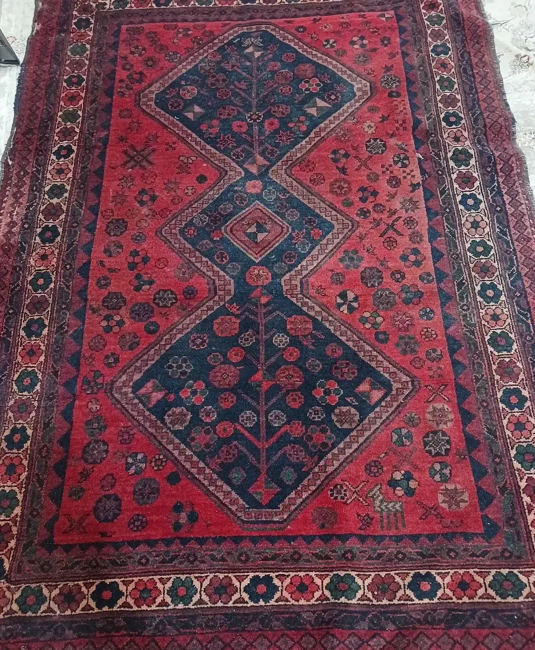 فرش دستباف کرمان|فرش|هشتگرد, شهرک اداری|دیوار