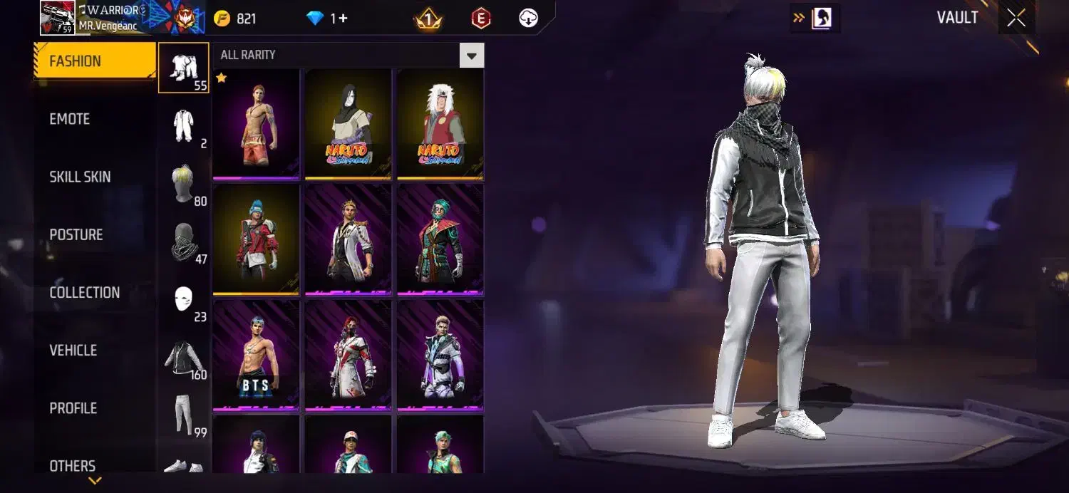 اکانت فری فایر|کنسول، بازی ویدئویی و آنلاین|کهنوج, |دیوار