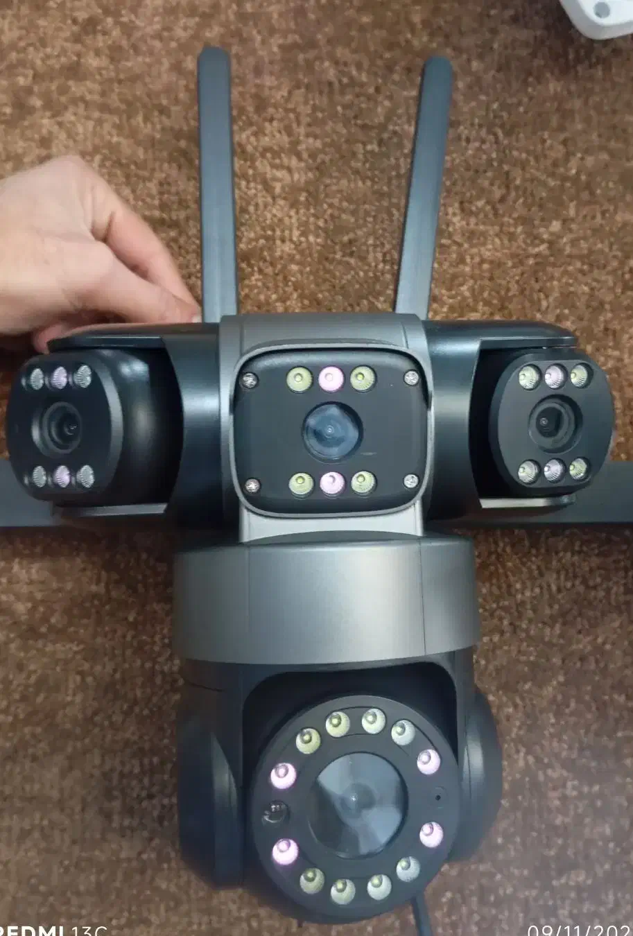 مینی اسپیددام 4لنز دوربین سیم کارتی مداربسته|دوربین مداربسته|مشهد, سعد آباد|دیوار