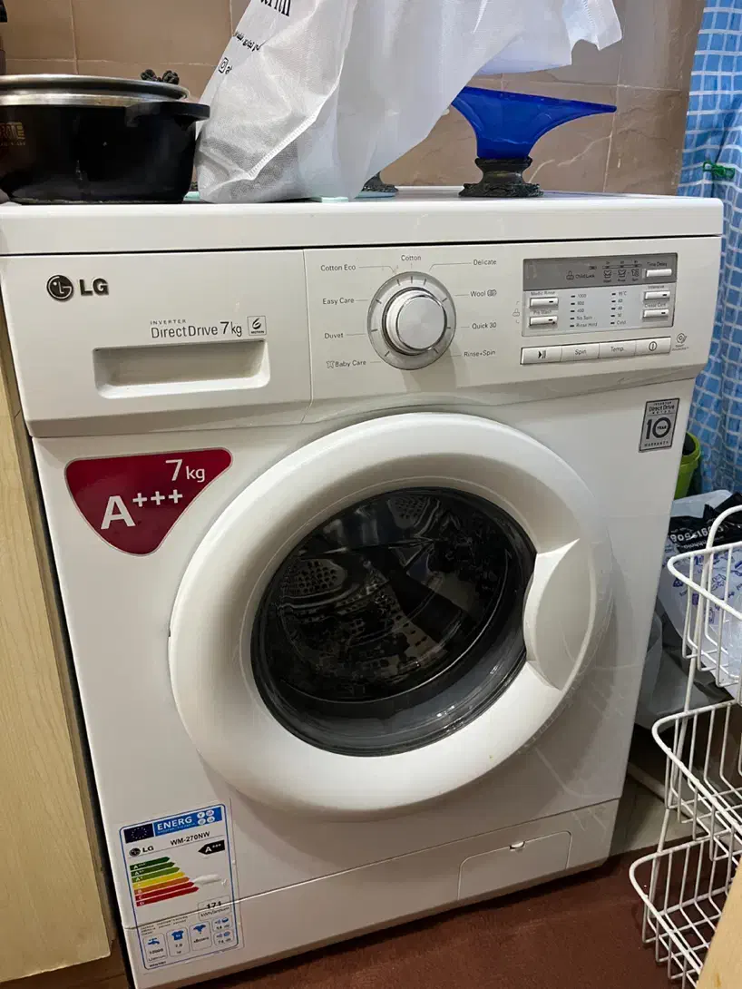 ماشین لباسشویی ال جی - LG|ماشین لباسشویی و خشک‌کن لباس|کیش, |دیوار