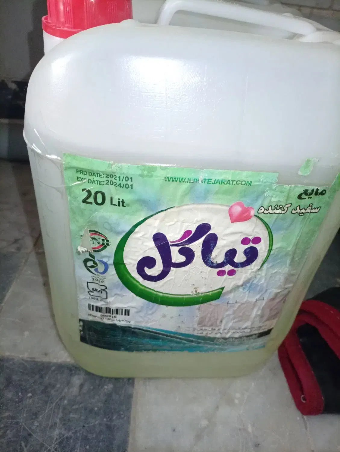 وایتکس  10لیتری سفید کننده 310|مواد شوینده و دستمال کاغذی|ورامین, ورامین|دیوار