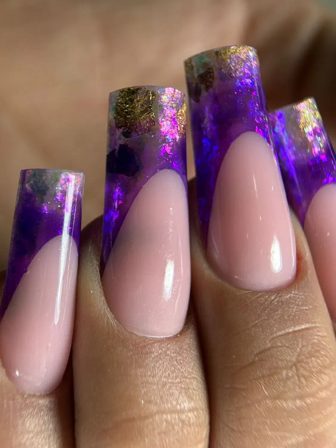 کاشت ناخن با ژل با طراحی|خدمات آرایشگری و زیبایی|شاهدشهر, |دیوار