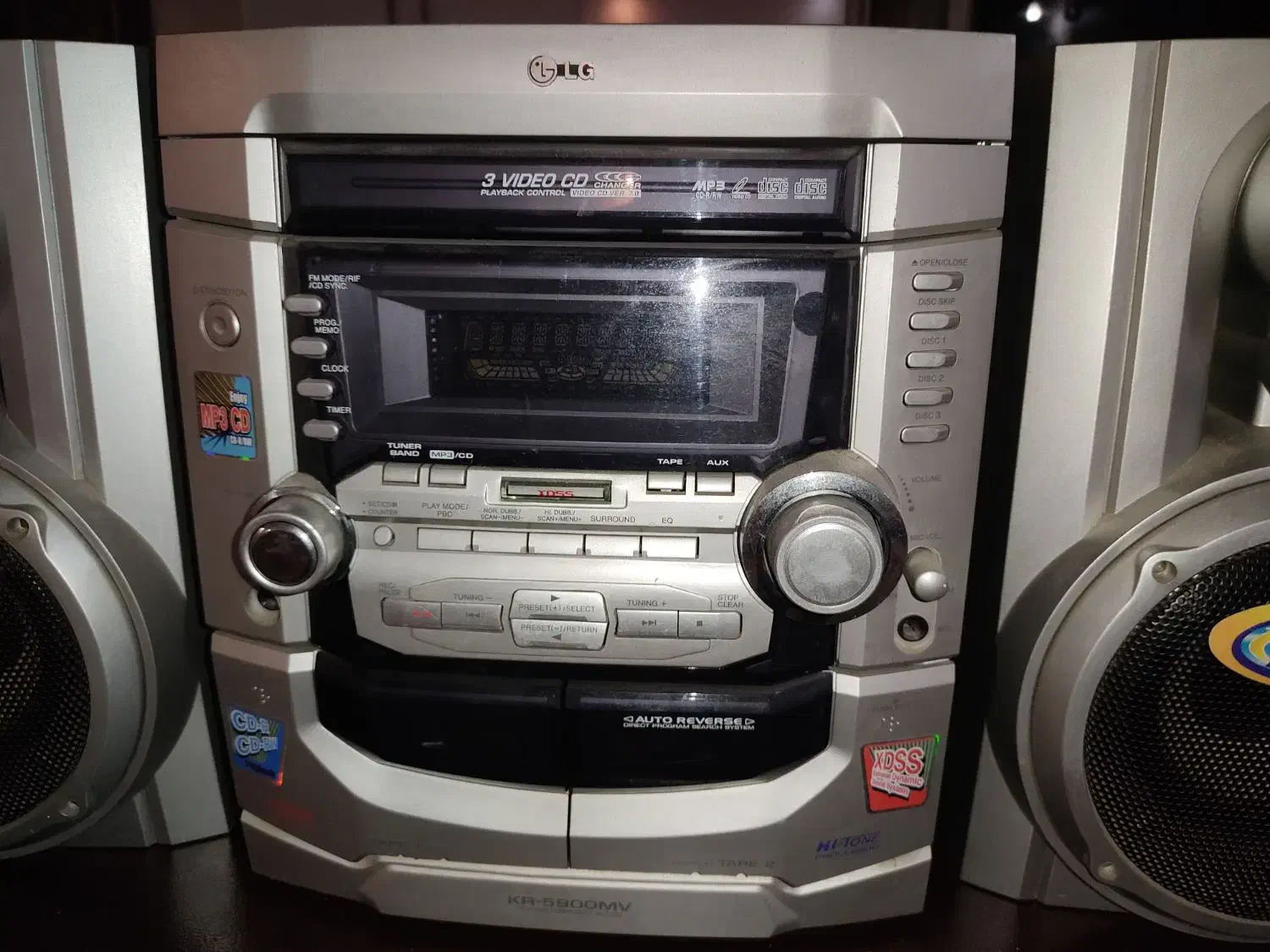 رادیو پخش سی دی و نوار کاست ال جی|سیستم صوتی خانگی|اهواز, گلستان|دیوار