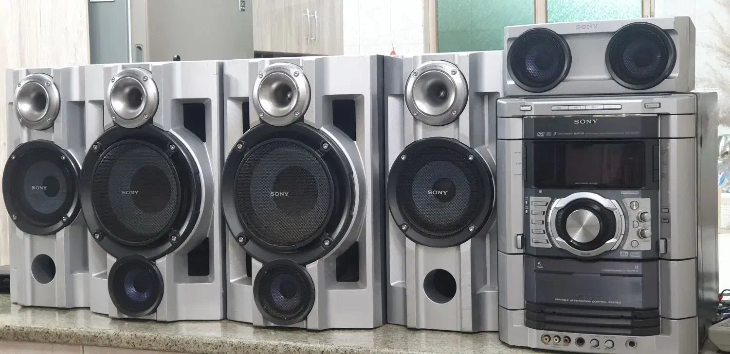 سیستم صوتی سونیGn100 جی ان۱۰۰&جی ان۸۸ Gn88 قدرتمند|سیستم صوتی خانگی|ری, علایین|دیوار