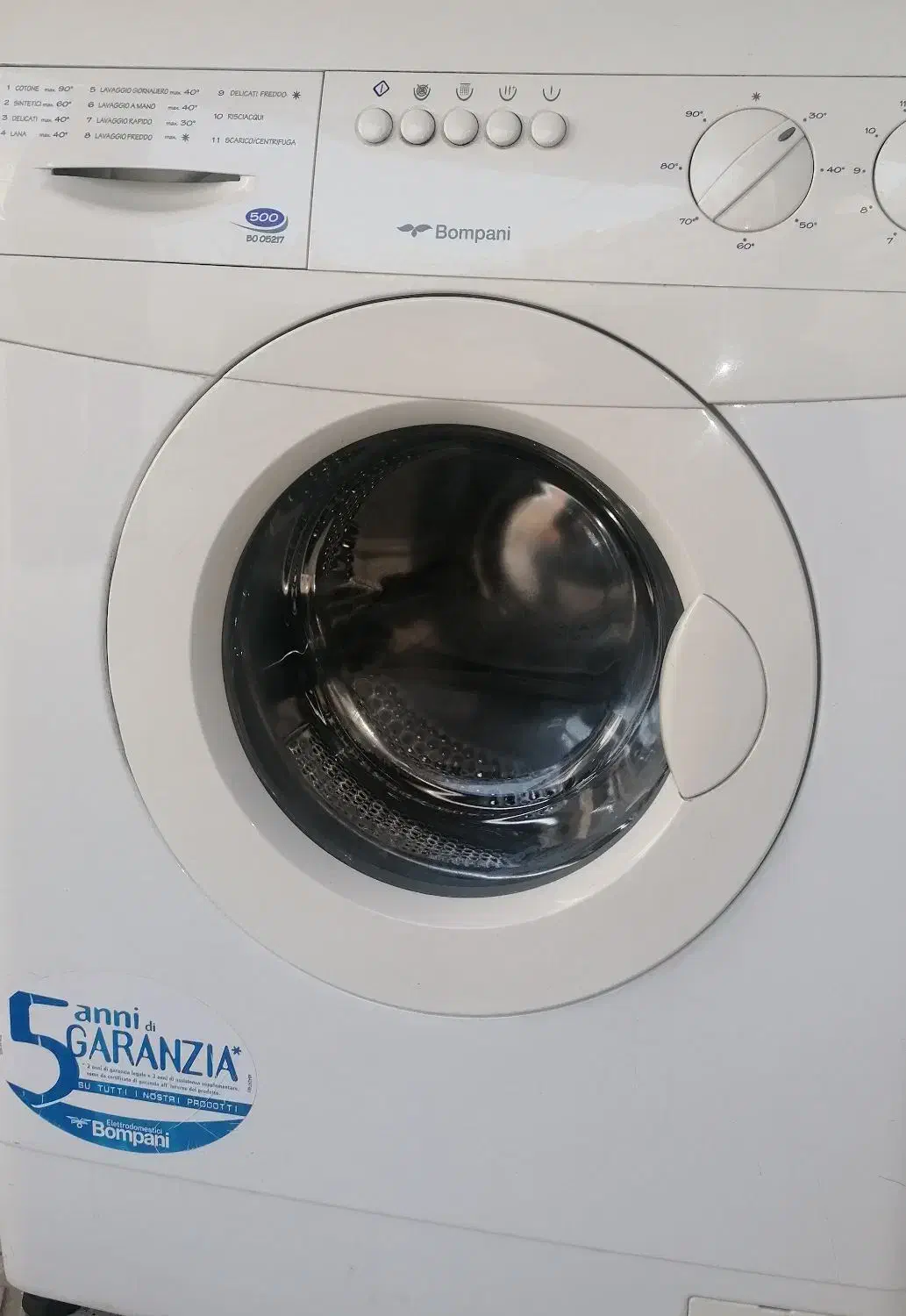 لباسشویی بومپانی ایتالیا ۵ کیلویی|ماشین لباسشویی و خشک‌کن لباس|شاهین‌شهر, عطار|دیوار