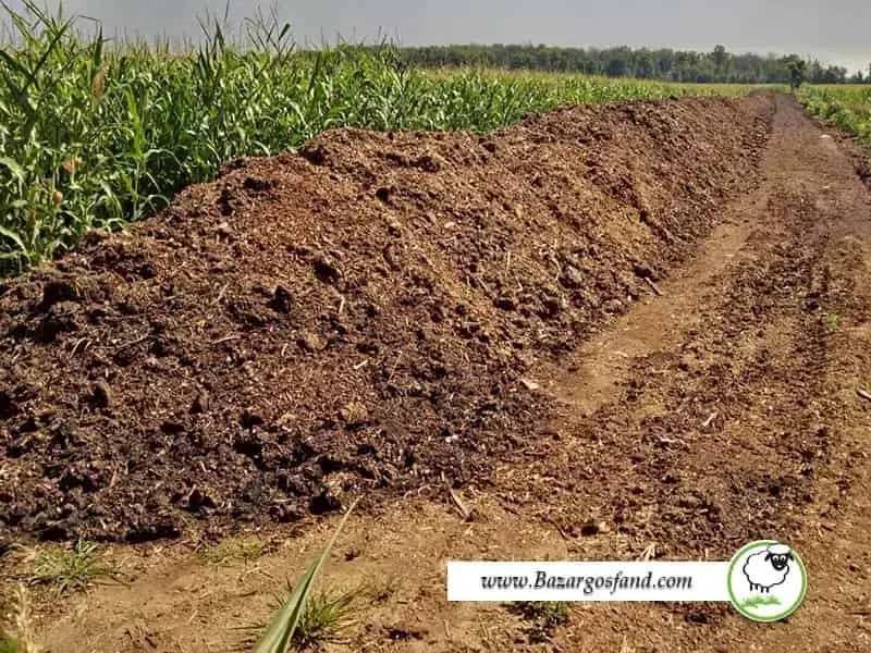 کود گوسفندی آغلی درجه یک|خدمات باغبانی و درختکاری|رفسنجان, |دیوار