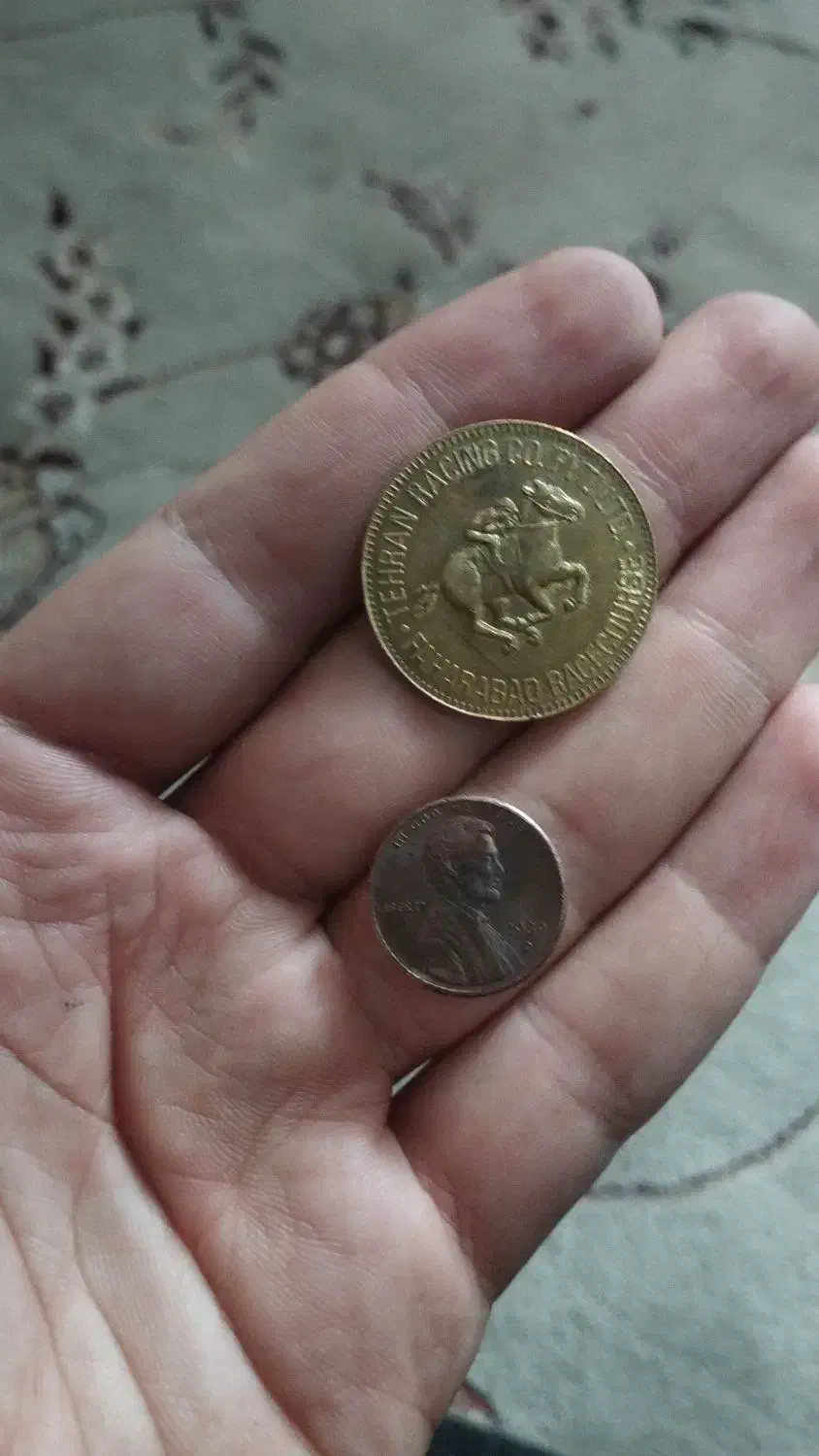 سکه 1سنت آمریکا و تی ارسی قدیمی|کلکسیون سکه، تمبر، اسکناس|بیجار, |دیوار