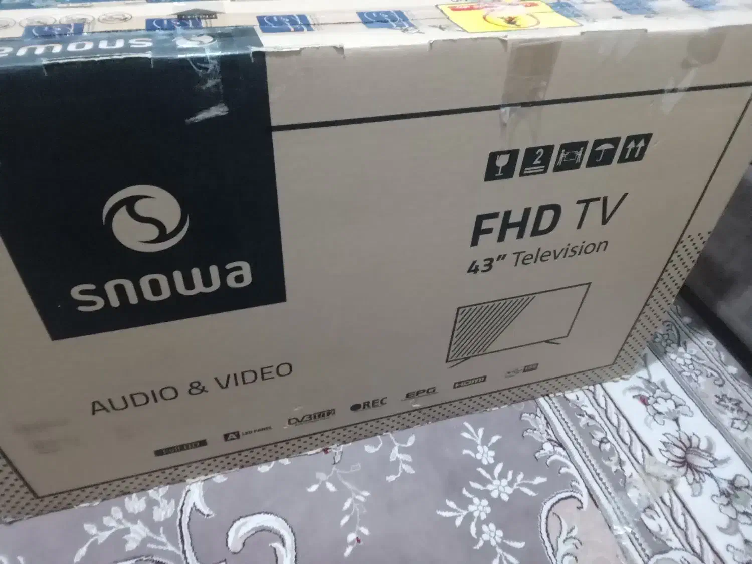 تلوزیون اسنوا ۴۳ اینج|تلویزیون و پروژکتور|فین, |دیوار