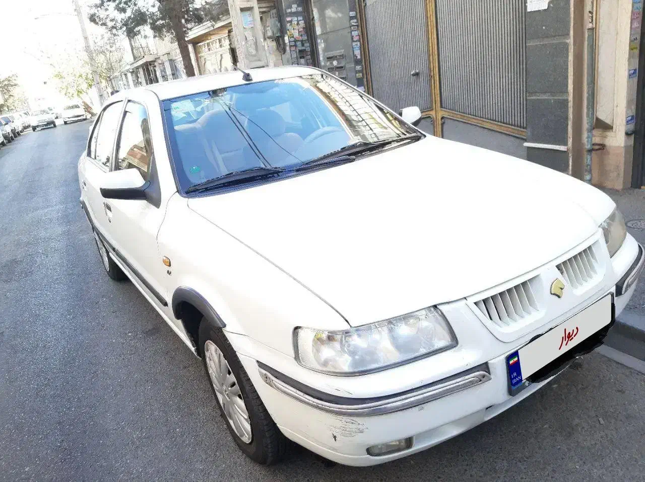 سمند سفید EF7 بنزینی 92|خودرو سواری و وانت|تهران, جیحون|دیوار