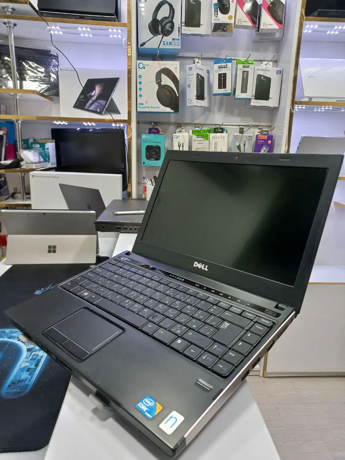 لپتاپ گرافیکدار زیبا دل وسترو|رایانه همراه|قم, ارم|دیوار