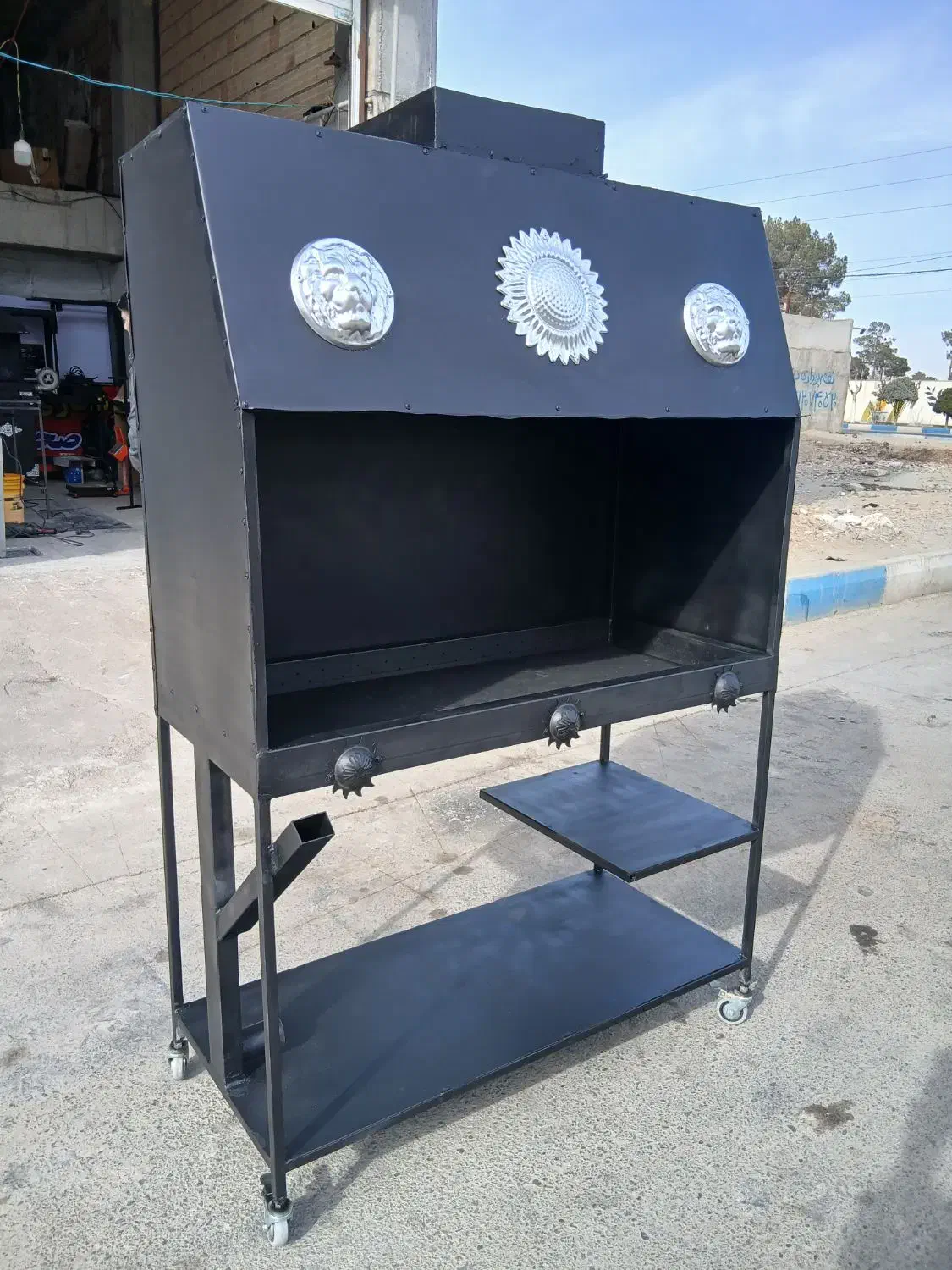 منقل باربیکیو صحرایی|ظروف پخت‌وپز|وحیدیه, |دیوار