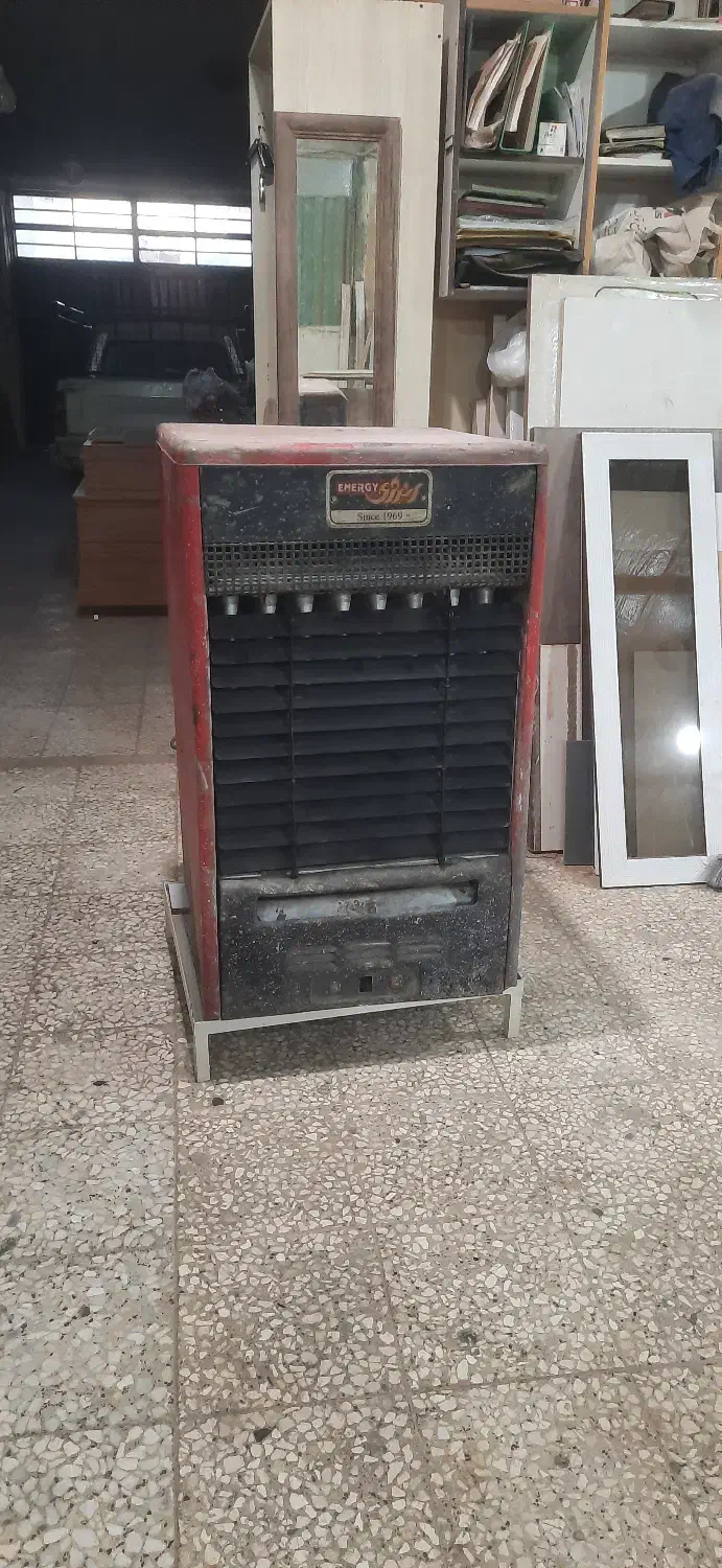 بخاری انرژی ۶۴۰ فن المانی|بخاری، هیتر، شومینه|ماهدشت, |دیوار