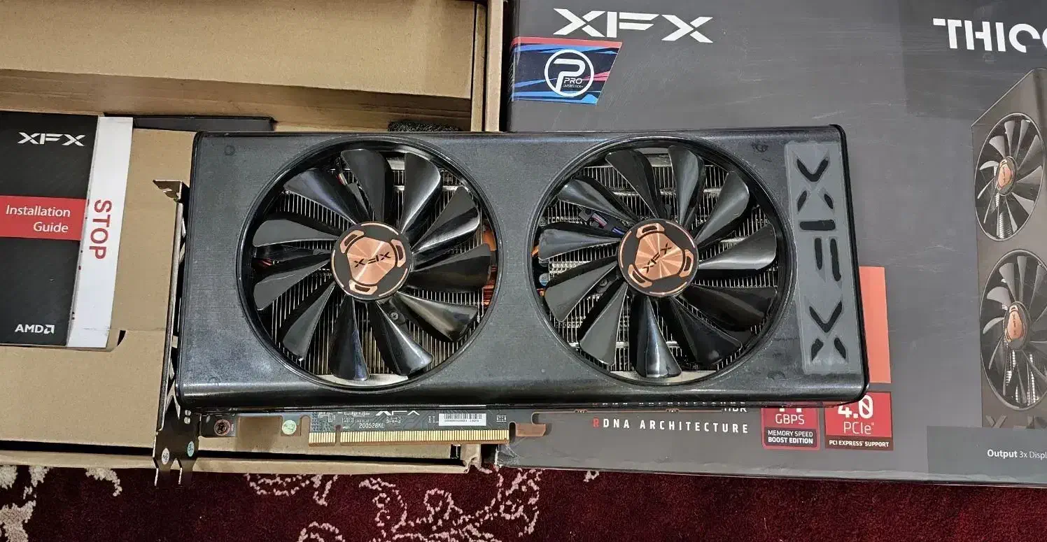 کارت گرافیک xfx 5600xt در حد|قطعات و لوازم جانبی رایانه|اردکان, |دیوار