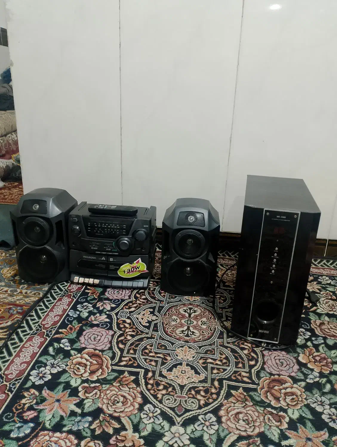 سیستم خانگی ضبط پاناسونیک با جفت باند|سیستم صوتی خانگی|پاکدشت, خاتون آباد|دیوار