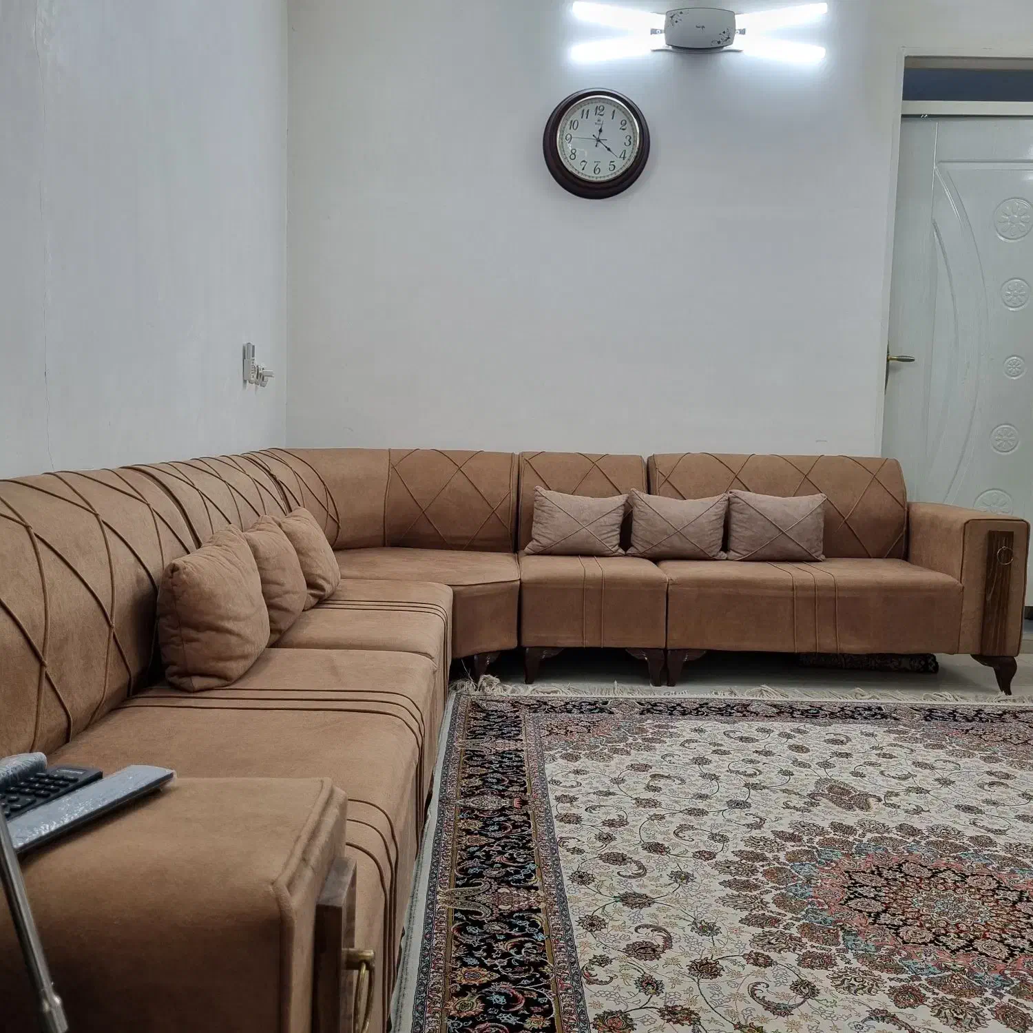 فروش مبل ده نفره|مبلمان خانگی و میز عسلی|بندر امام خمینی, |دیوار