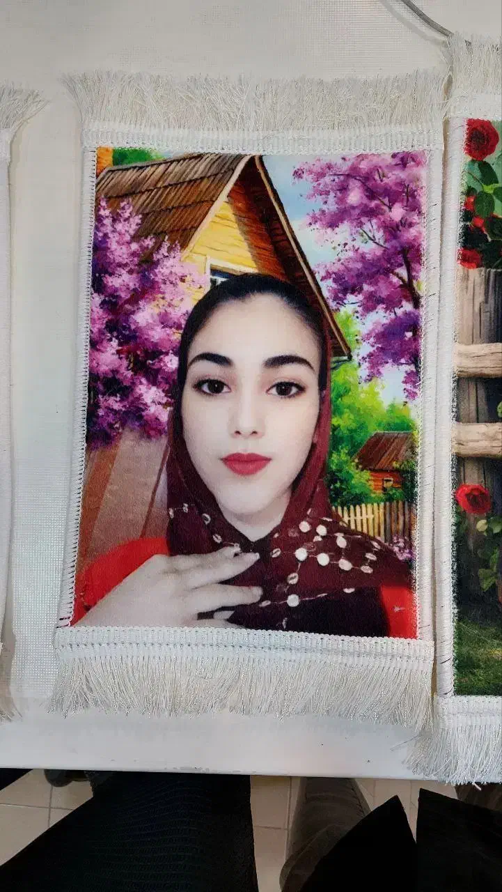 تابلو فرش چهره|تابلو فرش|یزد, |دیوار