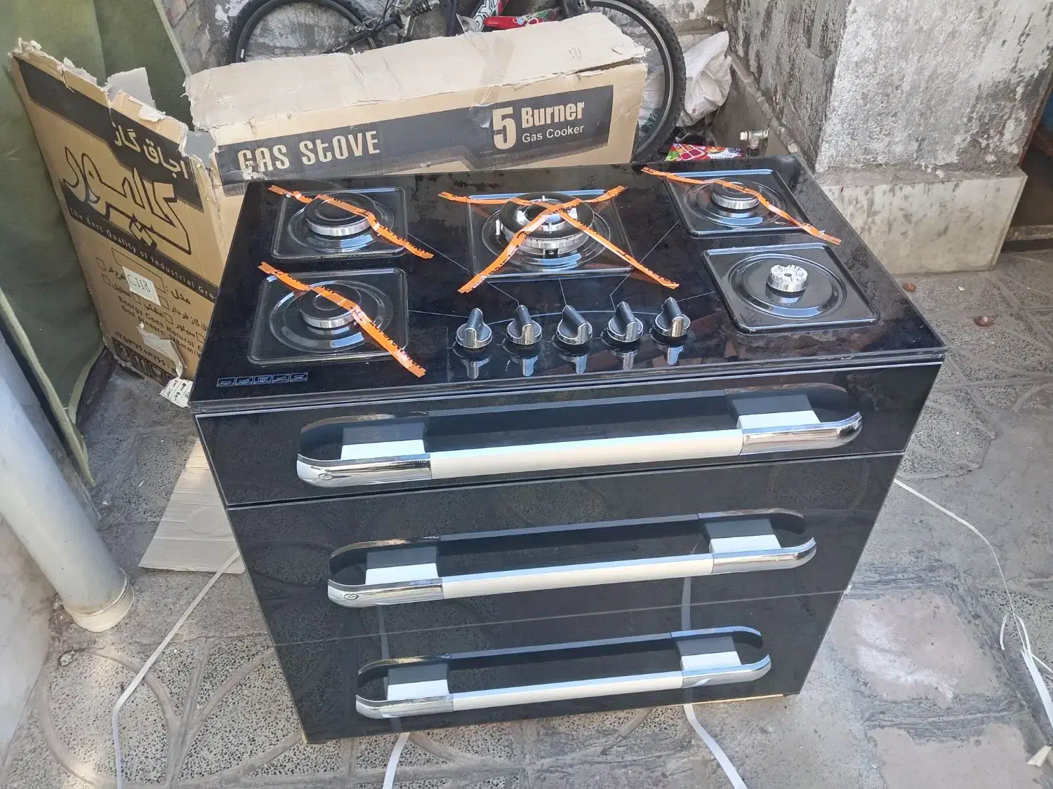 گاز نو سالم تو کارتن بدون استفاده|اجاق گاز و لوازم برقی پخت‌وپز|تایباد, |دیوار