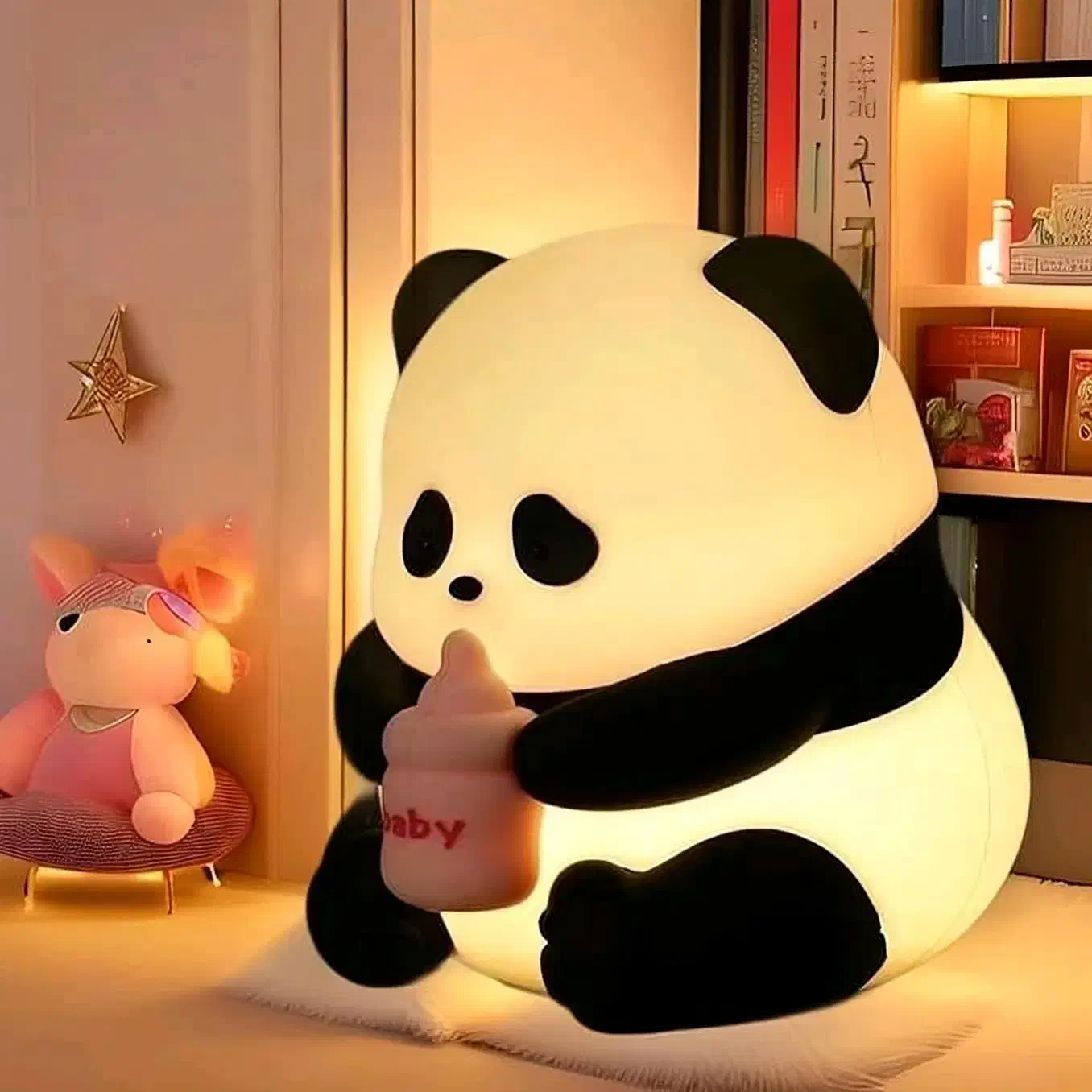 چراغ خواب سیلیکونی کادو روز دختر|چراغ خواب و آباژور|یزد, |دیوار