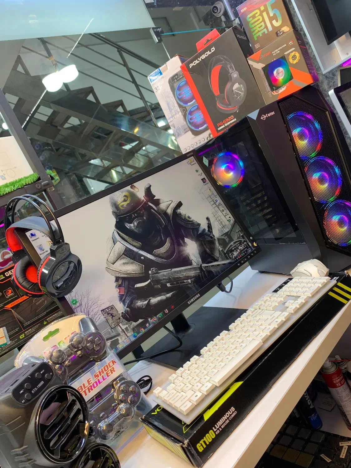 کامپیوتر گیمینگ فول آپشن با قیمت مناسب|رایانه رومیزی|اهواز, گلستان|دیوار