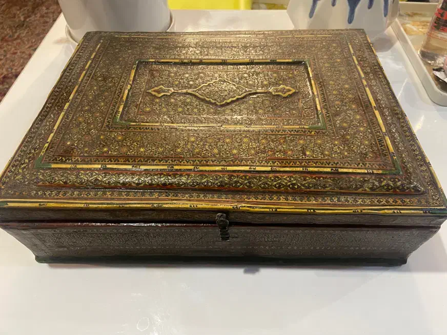 جعبه خاتم عتیقه|کلکسیون اشیاء عتیقه|تهران, توحید|دیوار