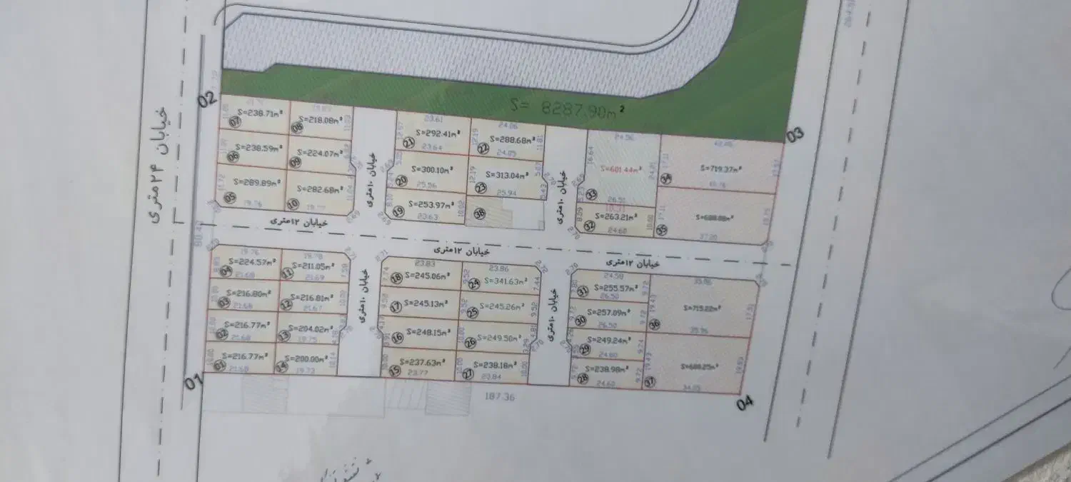 دو قطعه زمین مسکونی و تجاری در کوی مطهری|فروش زمین و ملک کلنگی|حمیدیه, |دیوار