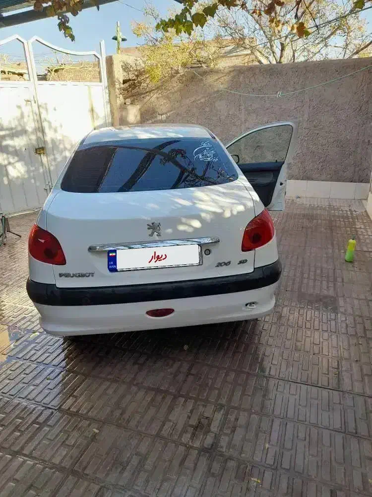 ماشین 206 تیپ 5اس دی مدل 92|خودرو سواری و وانت|کرمان, |دیوار