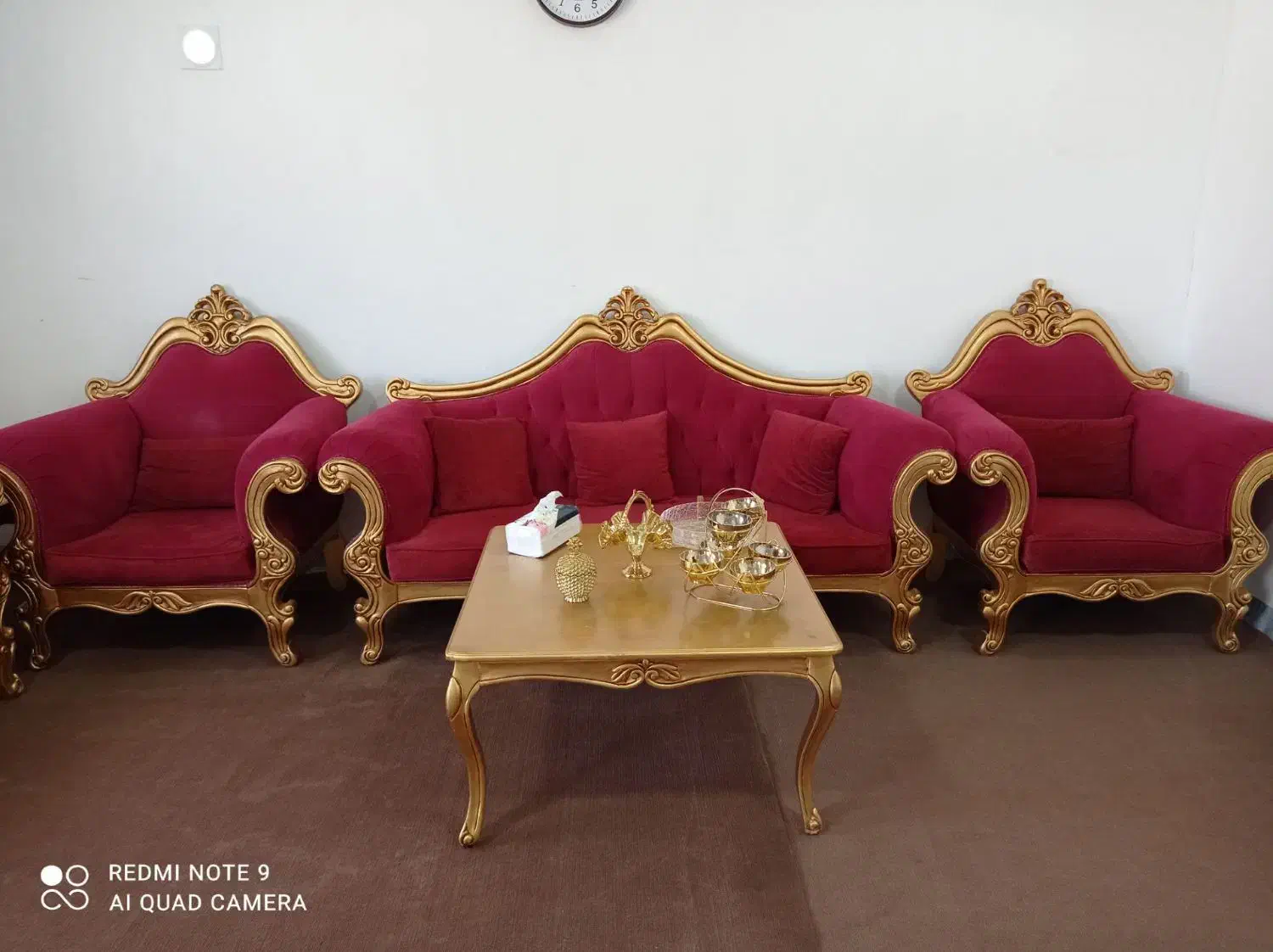 مبل سلطنتی|مبلمان خانگی و میز عسلی|پاکدشت, پاکدشت (مامازند)|دیوار