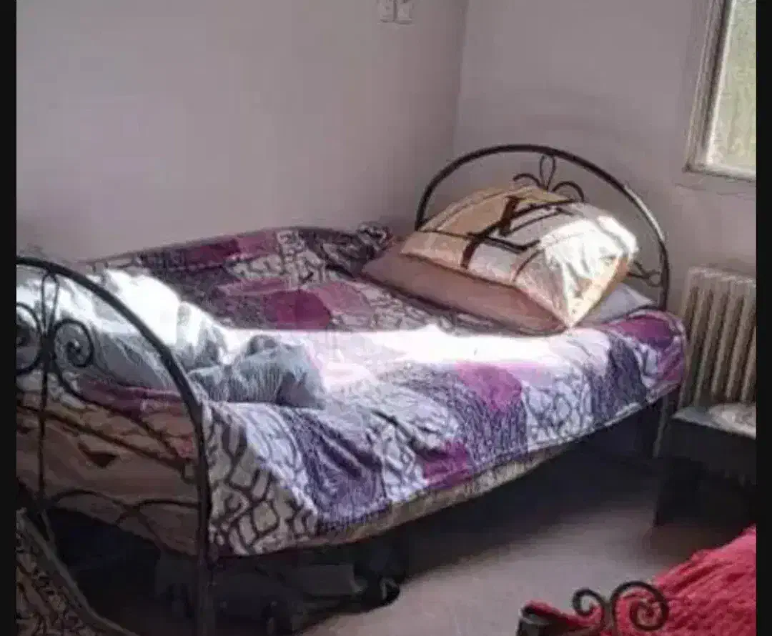 تخت یک نفره بدون تشک|تخت و سرویس خواب|فردیس, خیام غربی|دیوار