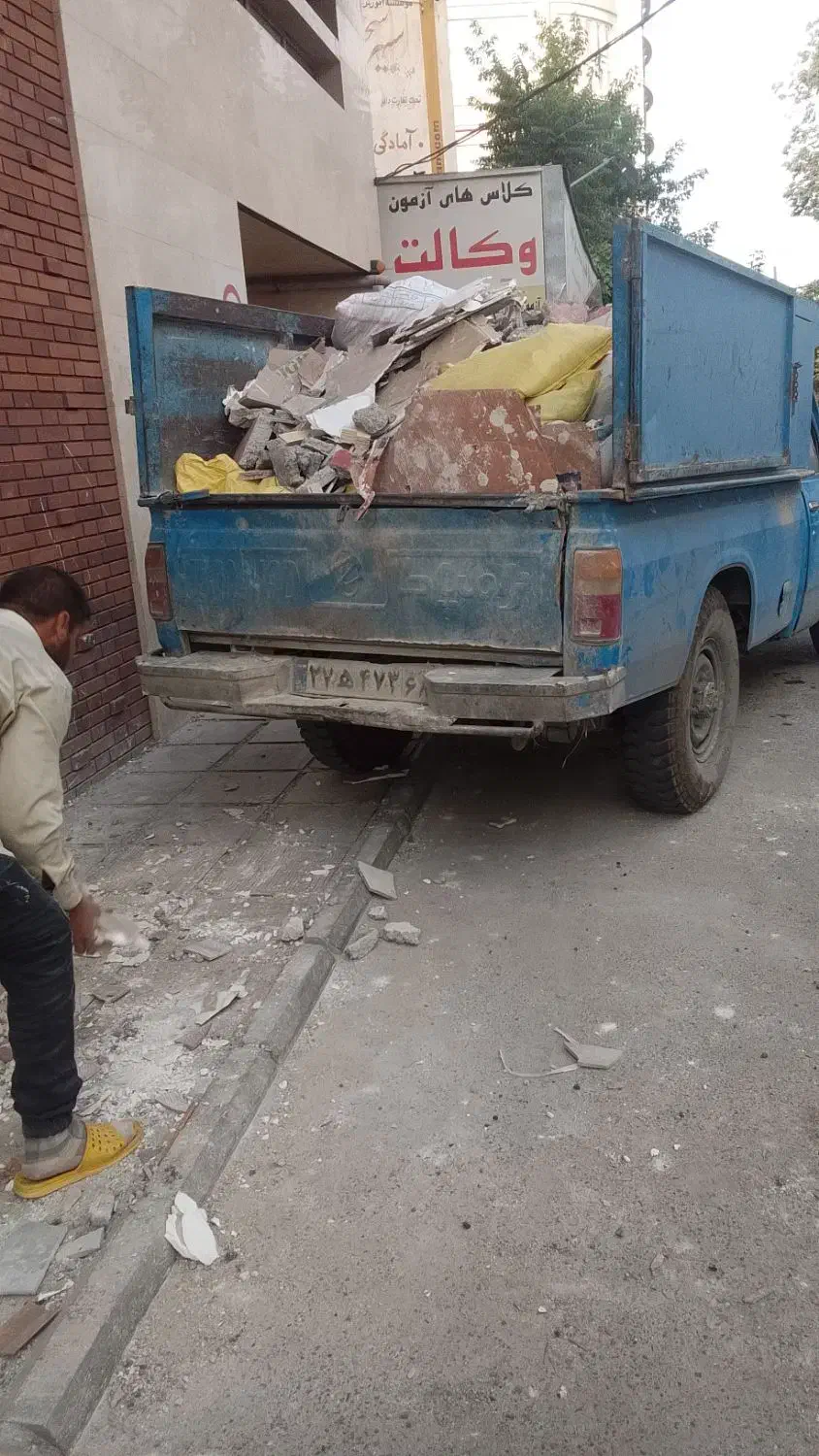 حمل نخاله با نیسان و خاور ب صورت شبانه روزی|خدمات حمل و نقل|کرج, گوهردشت|دیوار